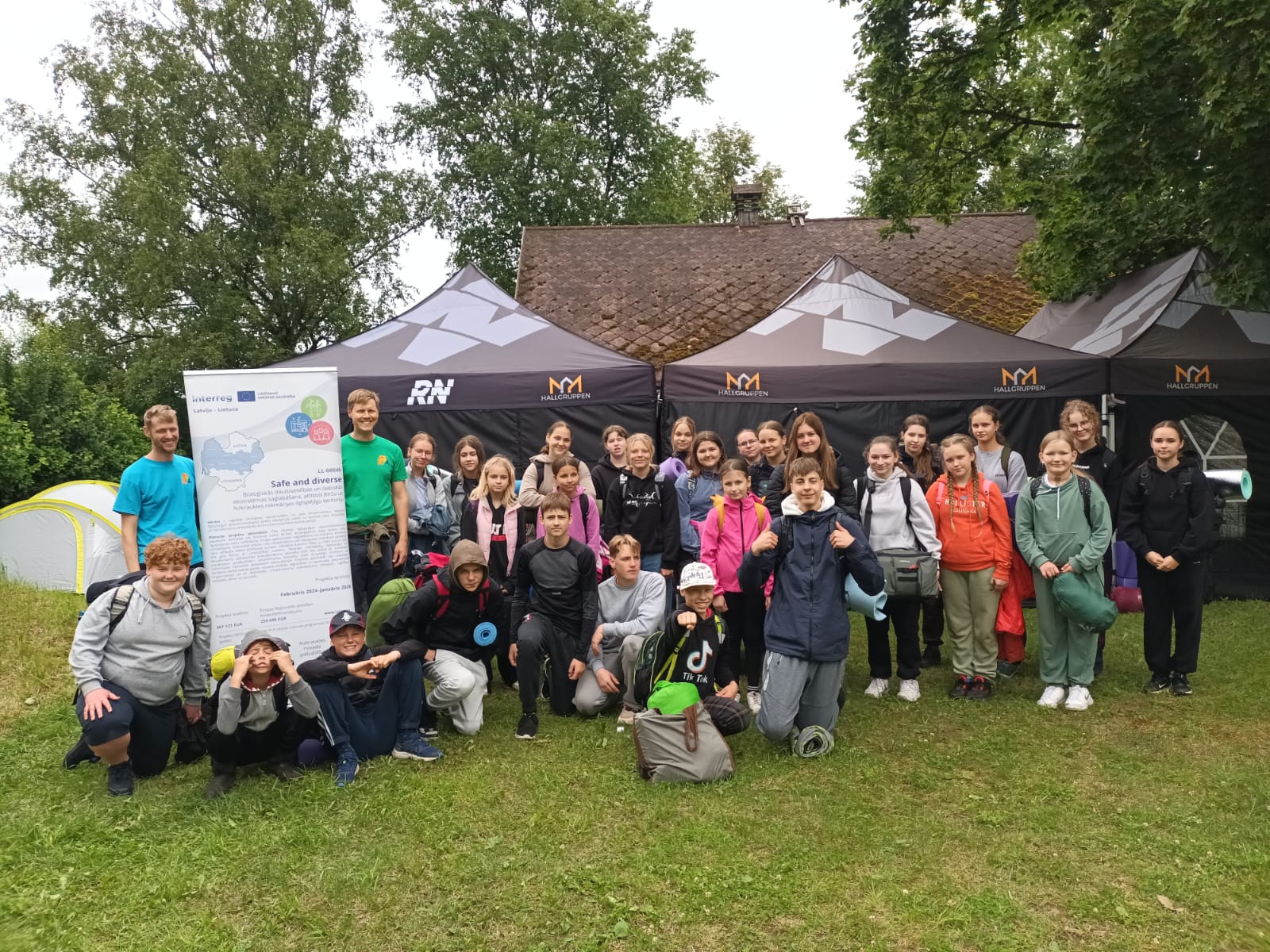 Photo of EcoCamp children, project #SafeAndDiverse