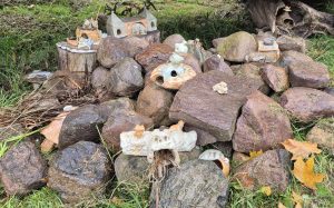 Five floating nesting platforms for waterfowl were installed in Biržai Castle Moat.