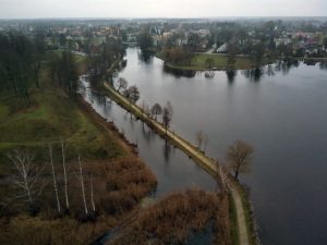  The moat of Biržai Castle after cleaning. Picture by Z. Meskauskas 